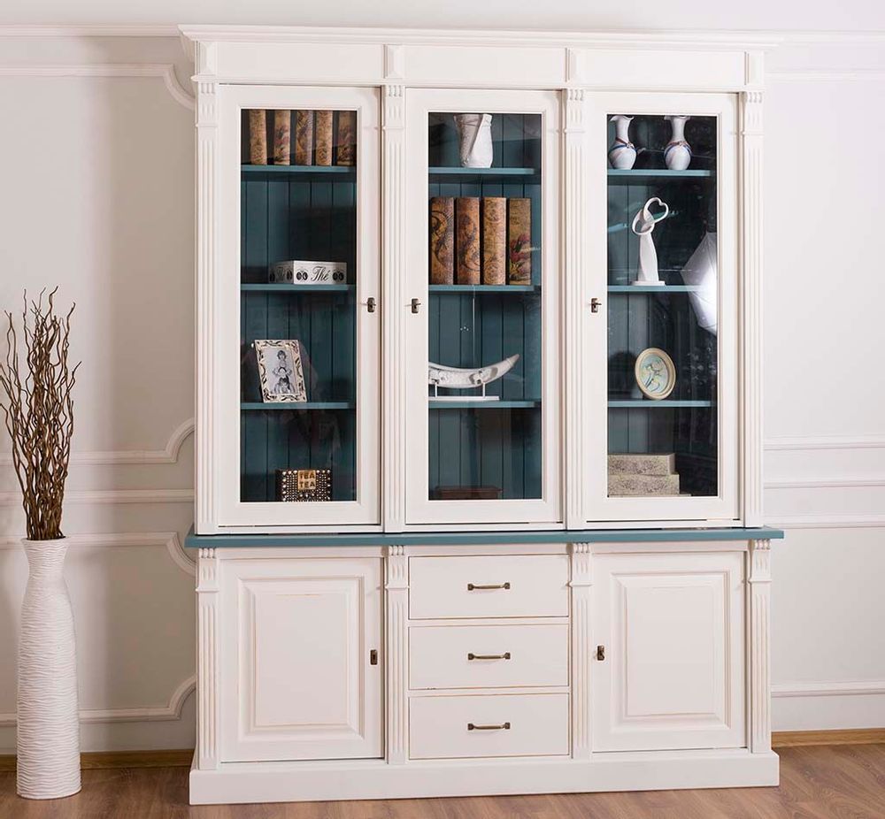 Bookshelves - Solid pine bookcase  - SZEL MOB