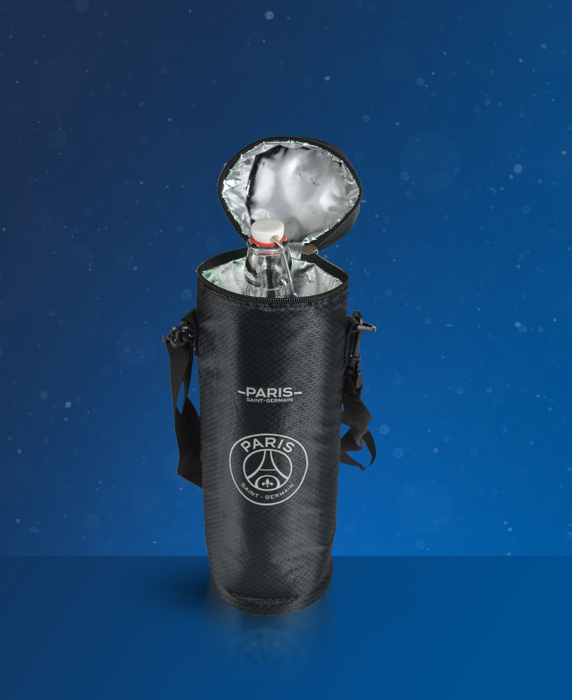 Produits sous licence - SACOCHE ISOTHERME PSG "CLUB" POUR 1 BOUTEILLE PSG Licence - GIMEX INTERNATIONAL / ICE.BAG®