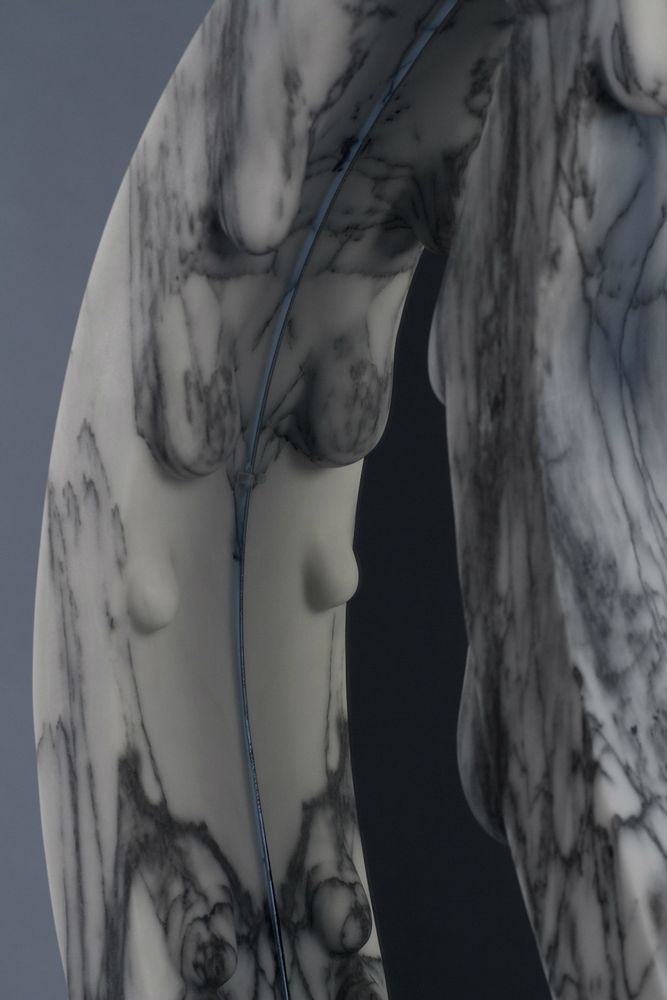 Armoires - Mirror Silhouette Melting Collection - MANTA HANDMADE STONE DESIGN