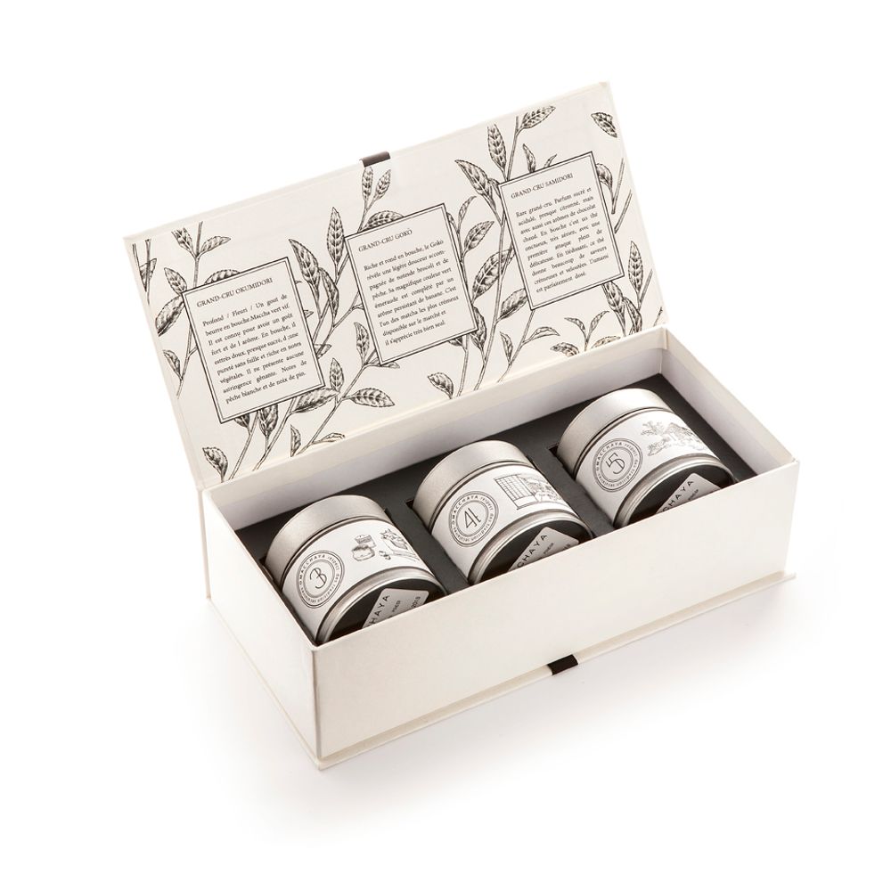 Tea and coffee accessories - THE GRAND-CRUS BOX OF OMACCHAYA - OMACCHAYA (JAPANESE MATCHA & TEAS)