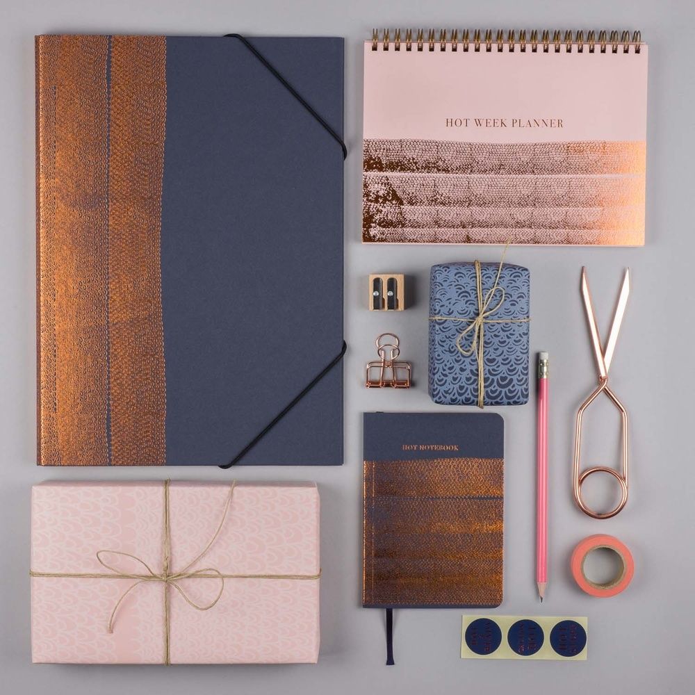Stationery - Hot Copper Stationery Collection  - PAPETTE