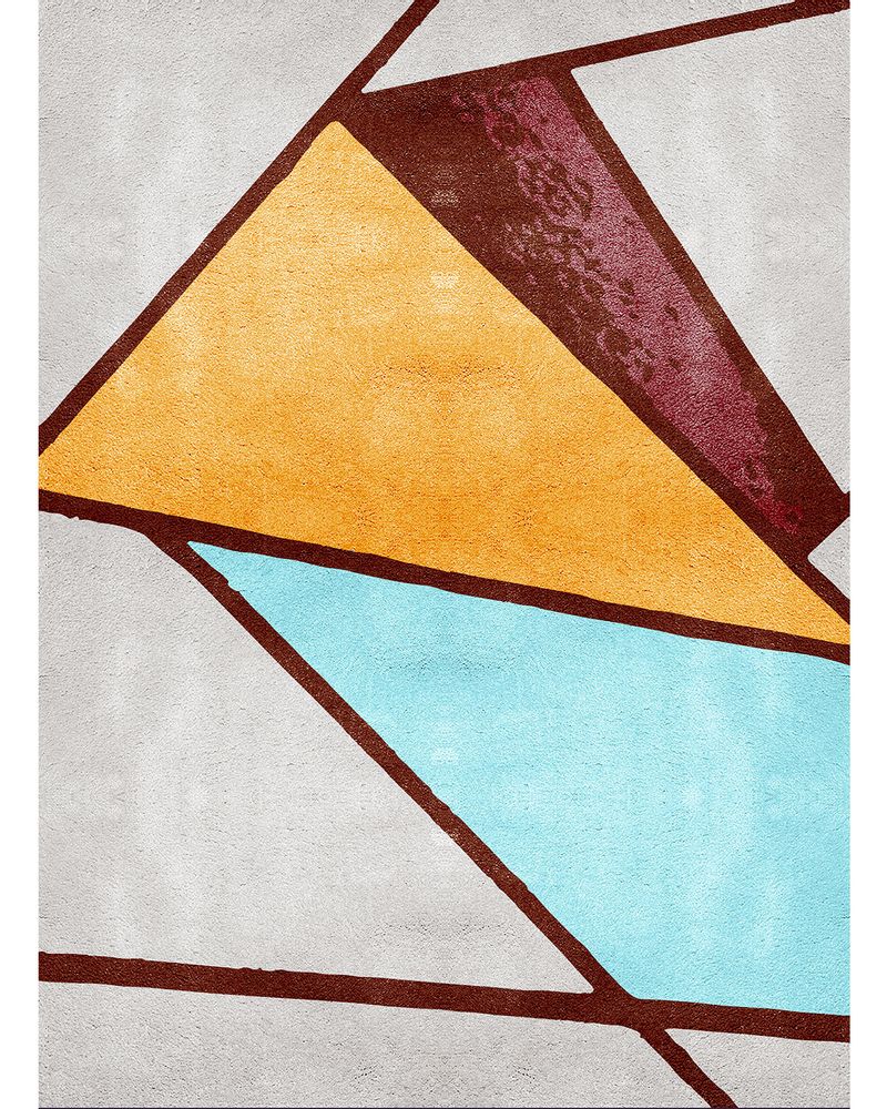 Other wall decoration - Bauhau Geometric Rug - COVET HOUSE