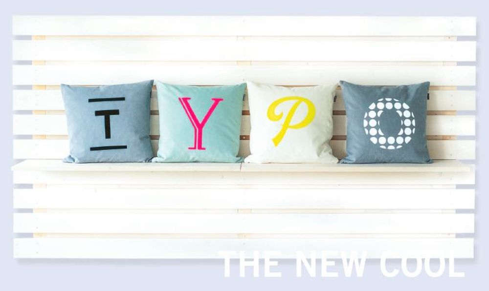 Fabric cushions - Decoration object &typo - HOOK&EYE
