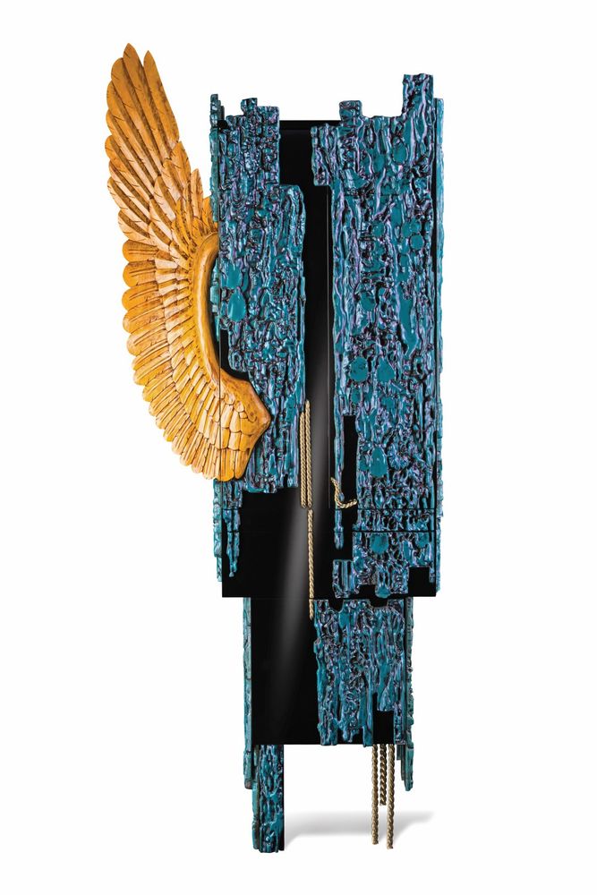 Storage boxes - Cognac bar - MANS WING - EGLI DESIGN