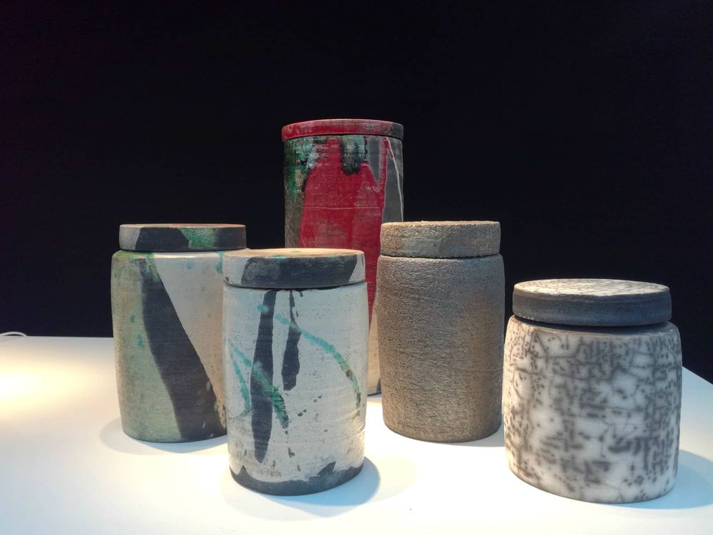 Ceramic - Raku boxes - ATELIER DE WILLIAMS