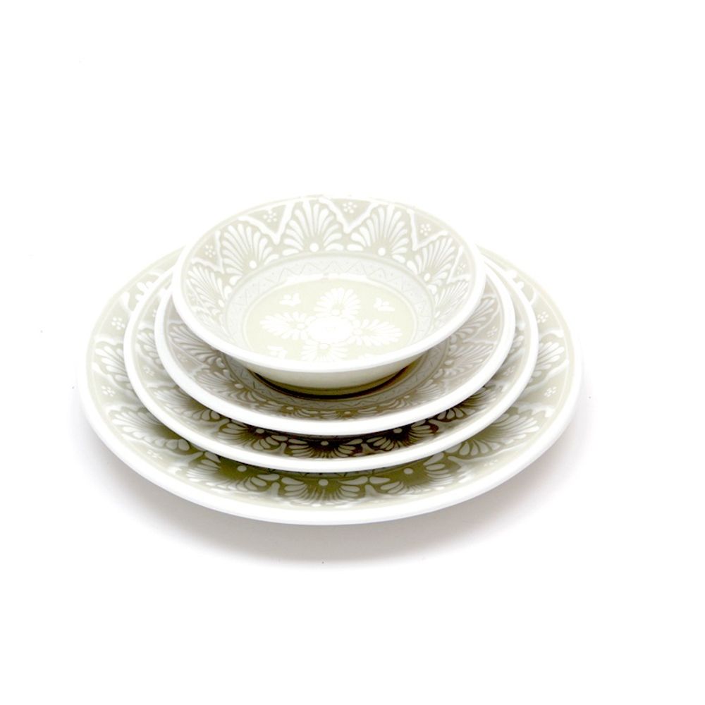 Assiettes au quotidien - COLLECTION IVOIRE VAISSELLE - L'ATELIER FOLKLORE