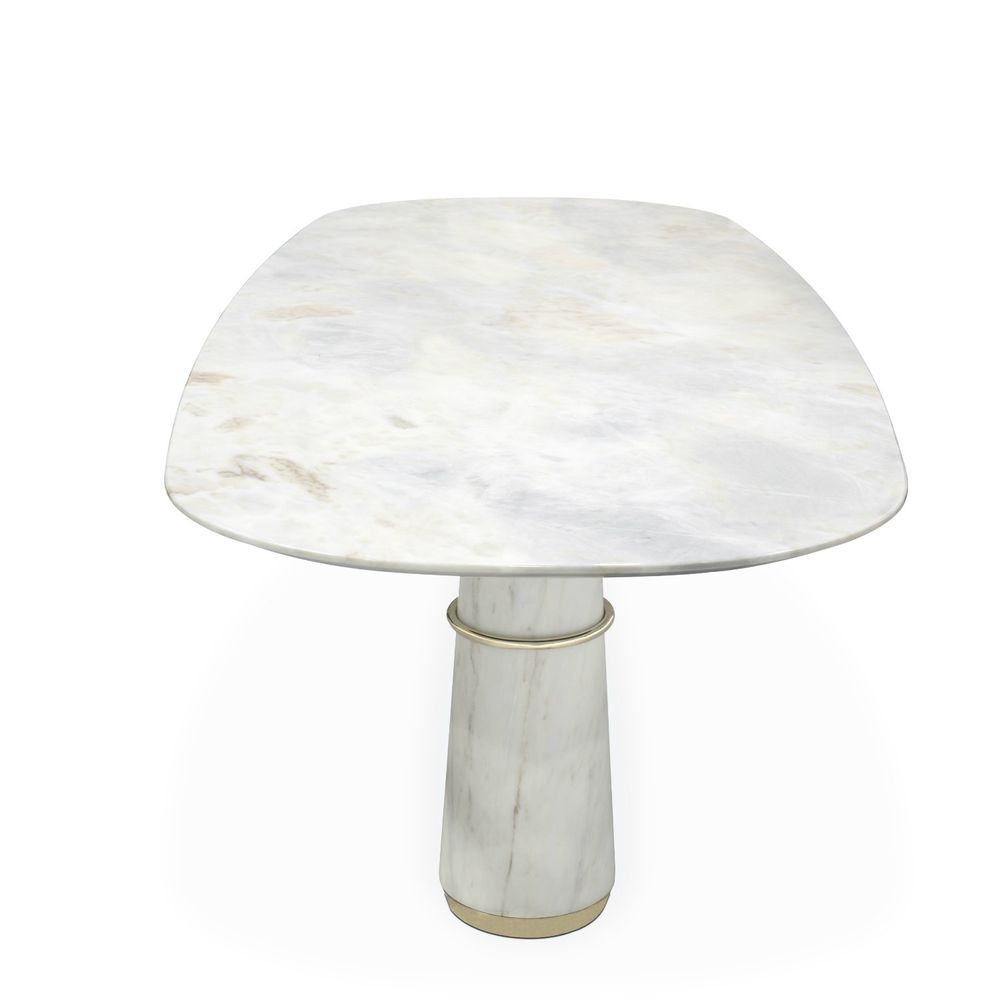 Decorative objects - AGRA II Dining Table  - BRABBU DESIGN FORCES