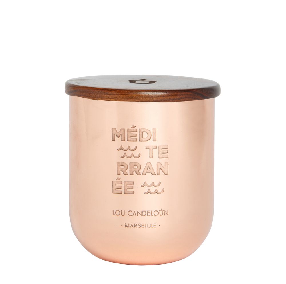 Bougies - Bougie Méditerranée 280g - LOU CANDELOUN