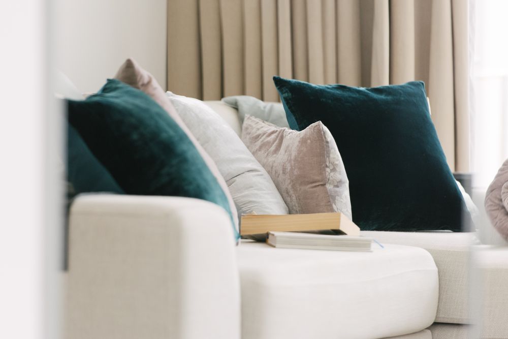 Fabric cushions - Fabric Copenhagen curtain - FABRIC COPENHAGEN