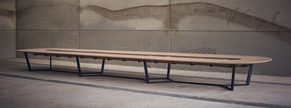 Dining Tables - Perronet meeting table - ADRIANDUCERF - MOBILIER