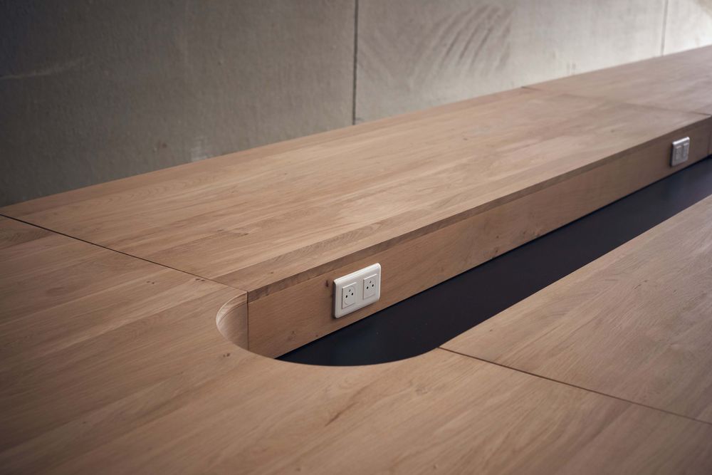Dining Tables - Perronet meeting table - ADRIANDUCERF - MOBILIER