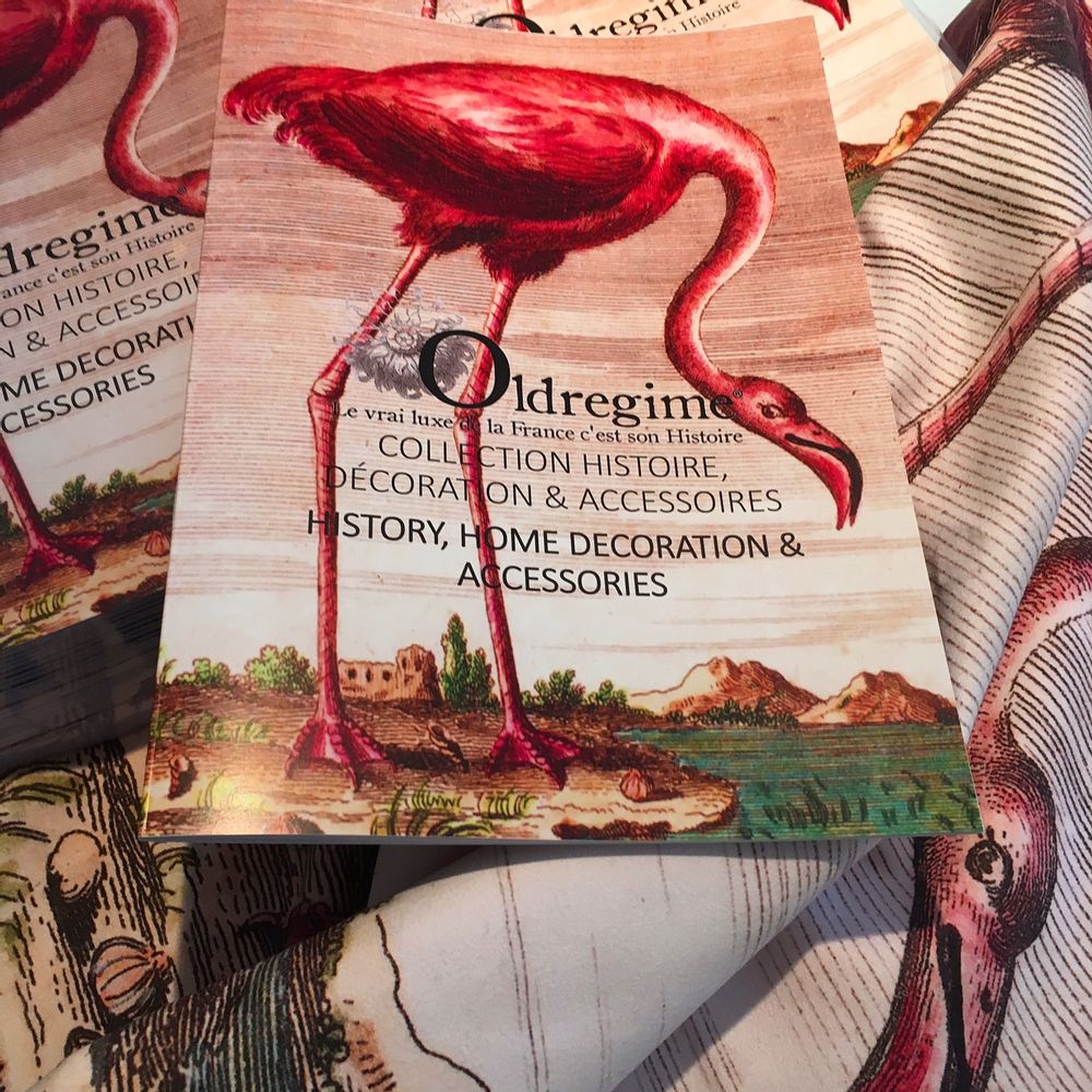 Cadeaux - Grand drap de bain en microfibre velours Flamant rose - OLDREGIME