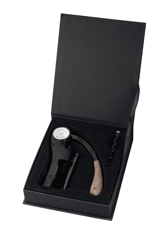 Accessoires pour le vin - Oeno Motion Black & Wood - L'ATELIER DU VIN