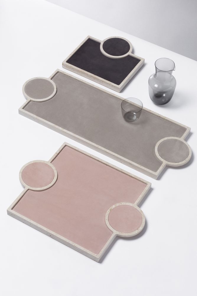 Trays - LEATHER SERVEWARE AND HOSPITALITY - GIOBAGNARA