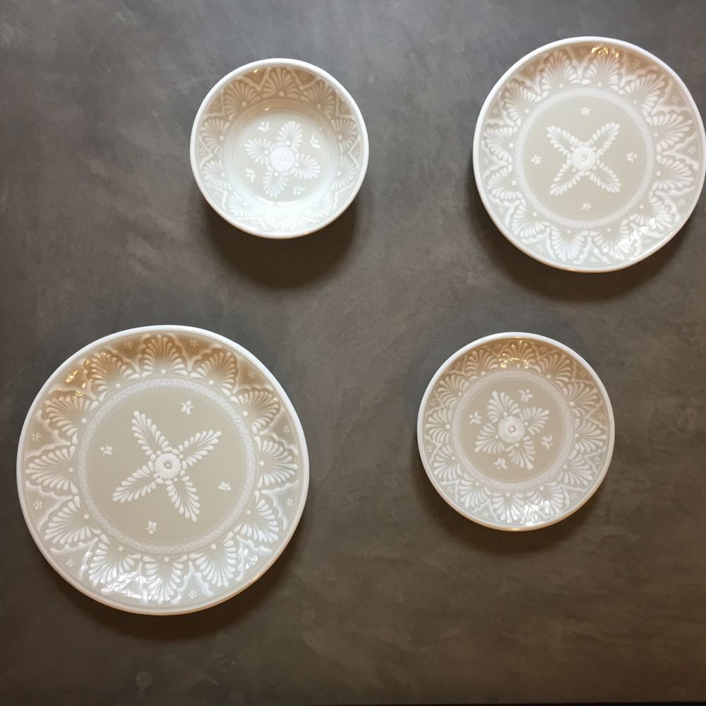 Assiettes au quotidien - COLLECTION IVOIRE VAISSELLE - L'ATELIER FOLKLORE