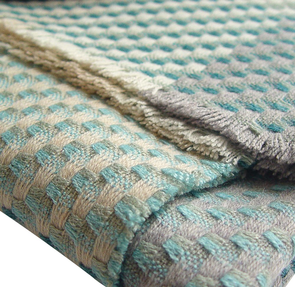Plaids - PLAID TURQUOISE - CLAIRE GAUDION
