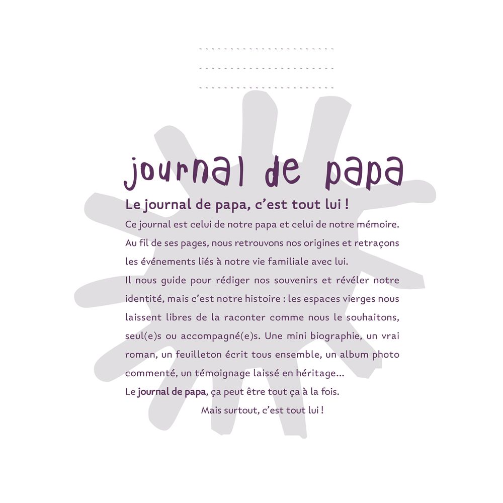 Stationery - Recycled dad's journal - PATRICIA DORÉ