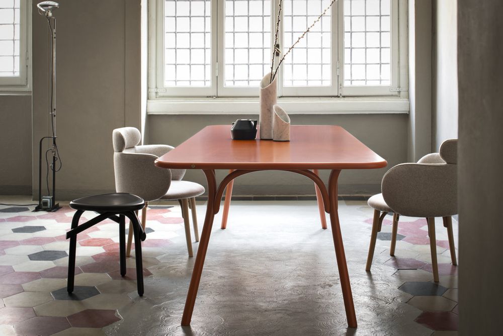 Dining Tables - ARCH DINING TABLE - GEBRUEDER THONET VIENNA GMBH (GTV)