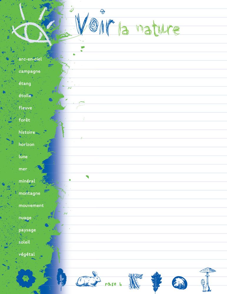 Stationery - I love my planet - PATRICIA DORÉ