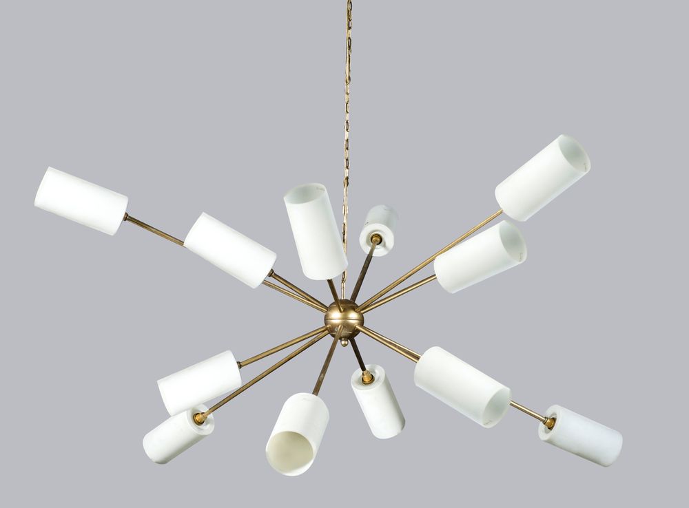 Ceiling lights - CHANDELIER ATOMIUM GM 12 LIGHTS - MIRAL DECO