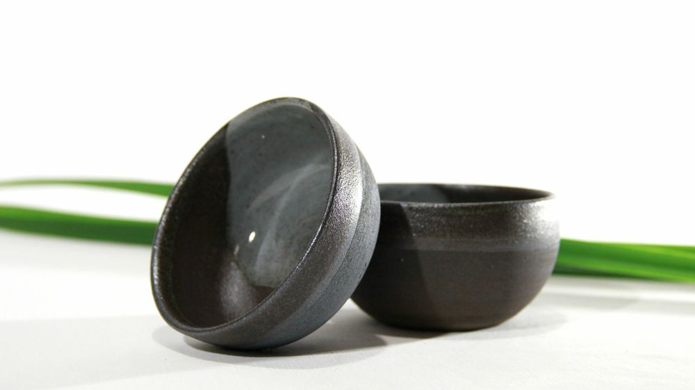 Ceramic - Dishes made of black sandstone - ATELIER DE WILLIAMS