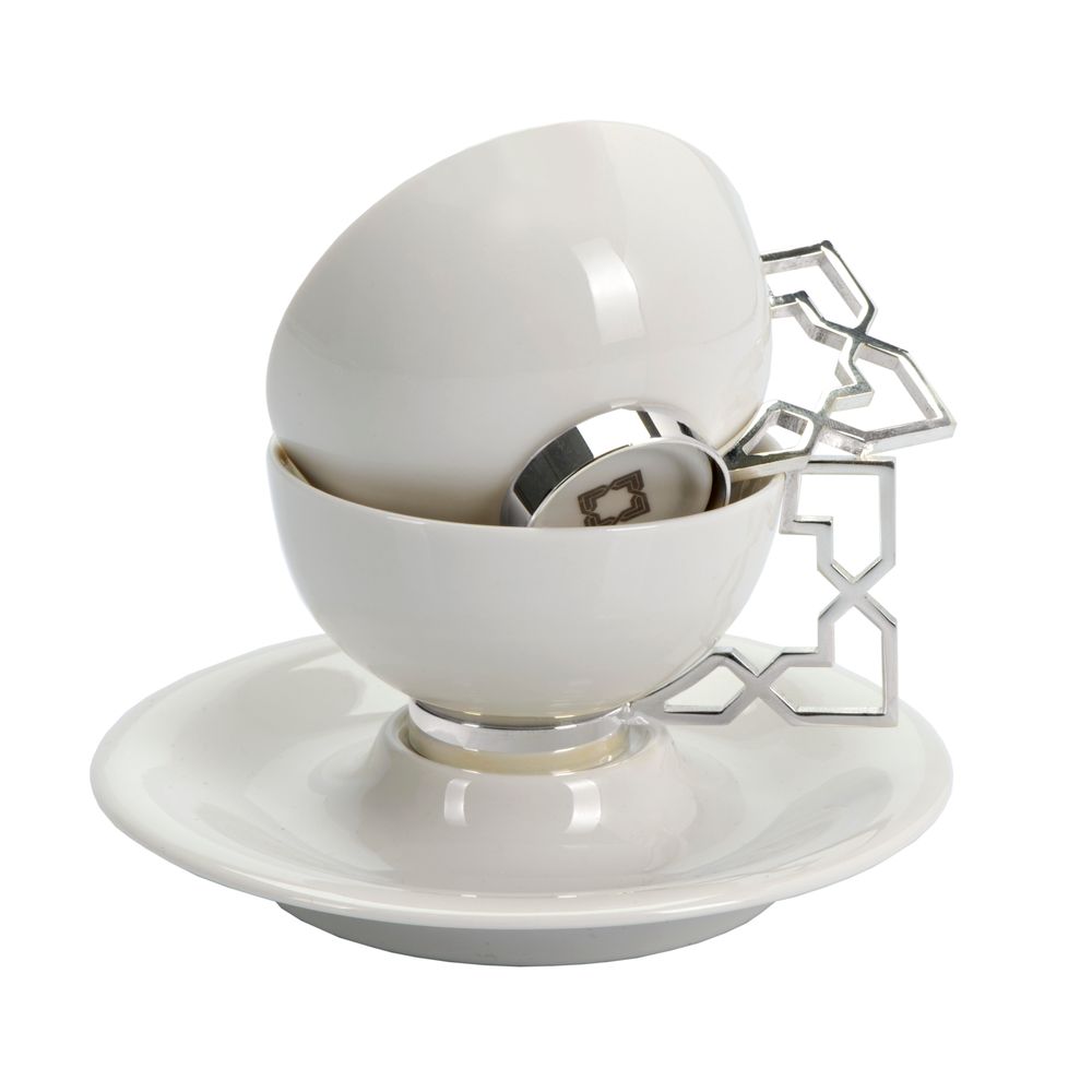 Coffee and tea - Supreme Coffee Cup set for 2 (4 pcs) - ANATOLI