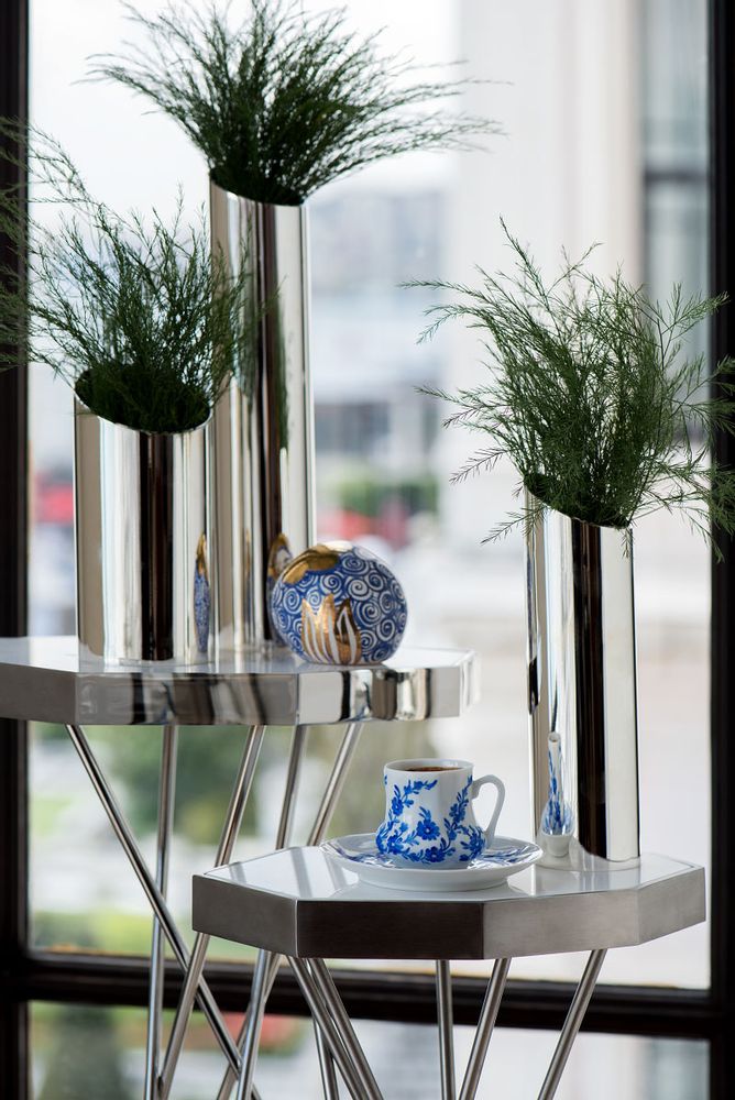 Gifts - Firuze Coffee Cup Set for 2 (4 pcs) - ANATOLI