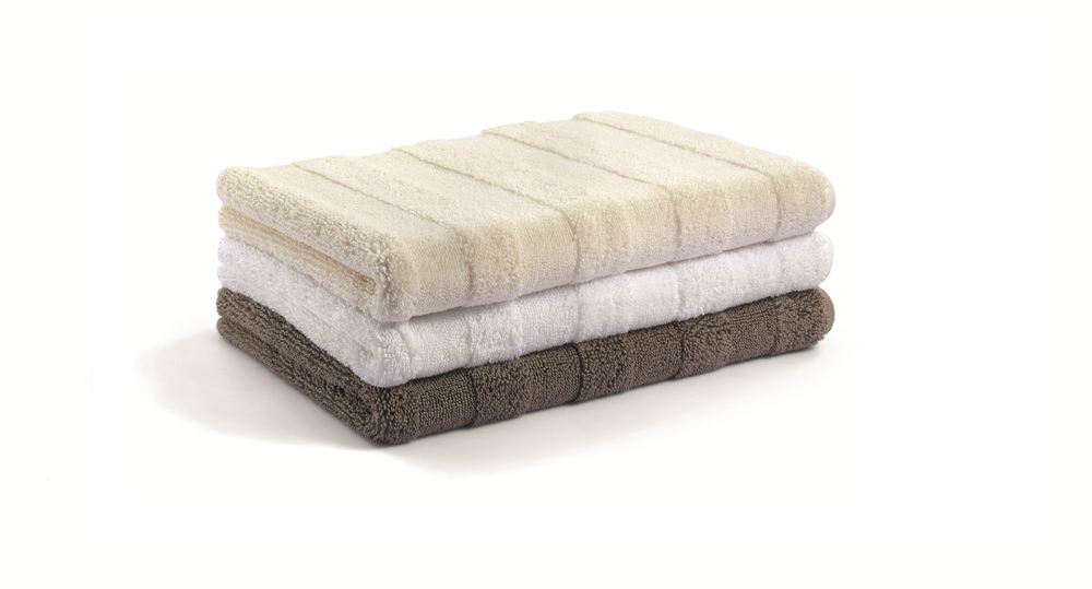 Other bath linens - Lane & Striped Terry Organic Bath Mat - L'APPARTEMENT