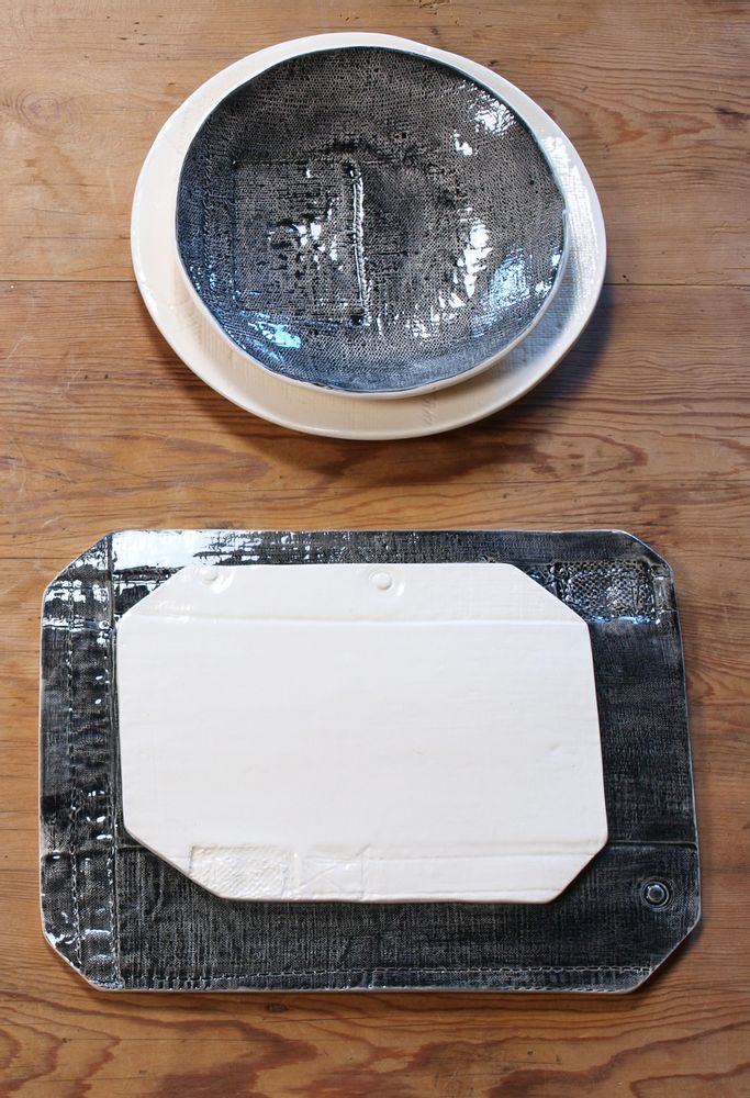 Formal plates - plates "Empreintes - LA P'TITE FABRIK