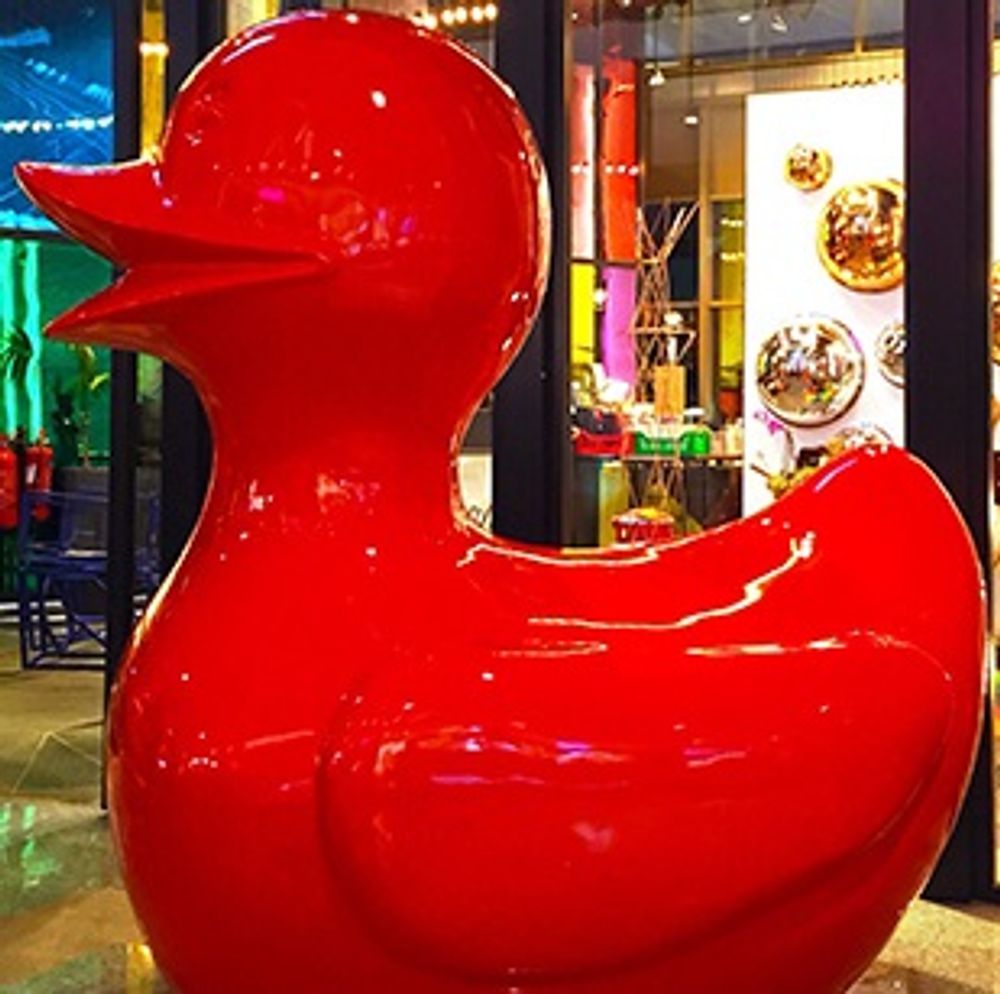 Sculptures, statuettes and miniatures - Giant Duck - TEXARTES