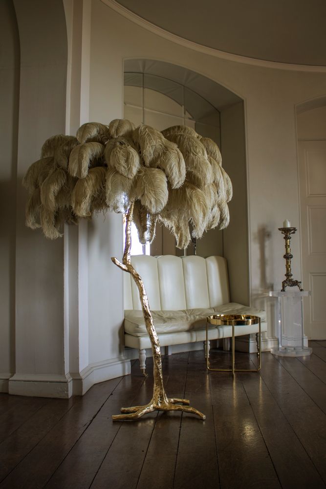 Floor lamps - The Feather Lamp - A MODERN GRAND TOUR