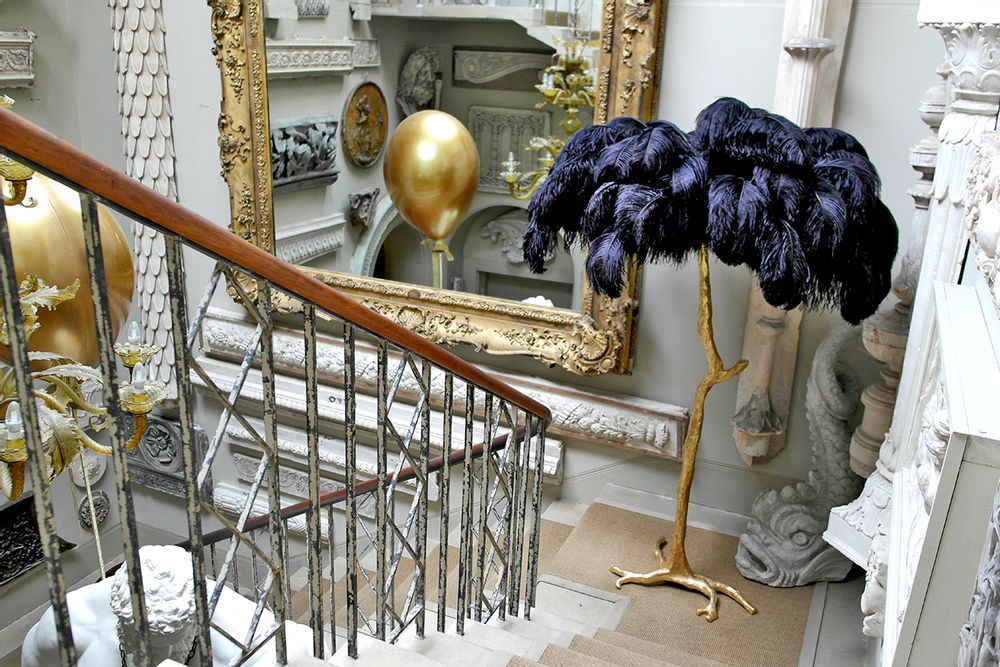 Floor lamps - The Feather Lamp - A MODERN GRAND TOUR