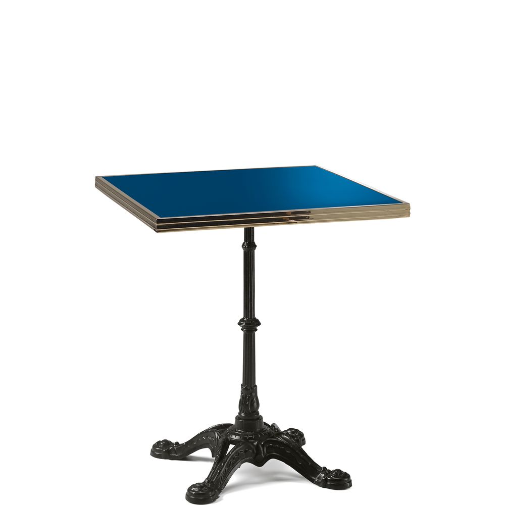 Dining Tables - ARDAMEZ • TRADITION Enamel bistro table / Imperial Blue - ARDAMEZ