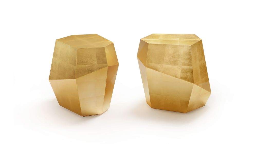 Coffee tables - THREE ROCKS 2 Coffee Tables & 1 Side Table - INSIDHERLAND