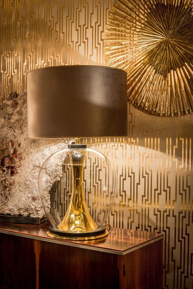 Table lamps - Organic Atomic haning lamp round XL - PIETER ADAM