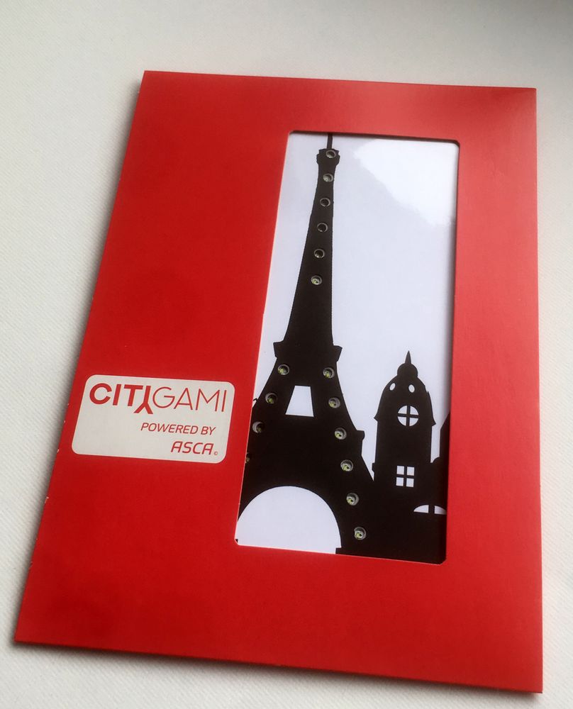 Gifts - CITIGAMI illuminated keepsake card - LITOGAMI