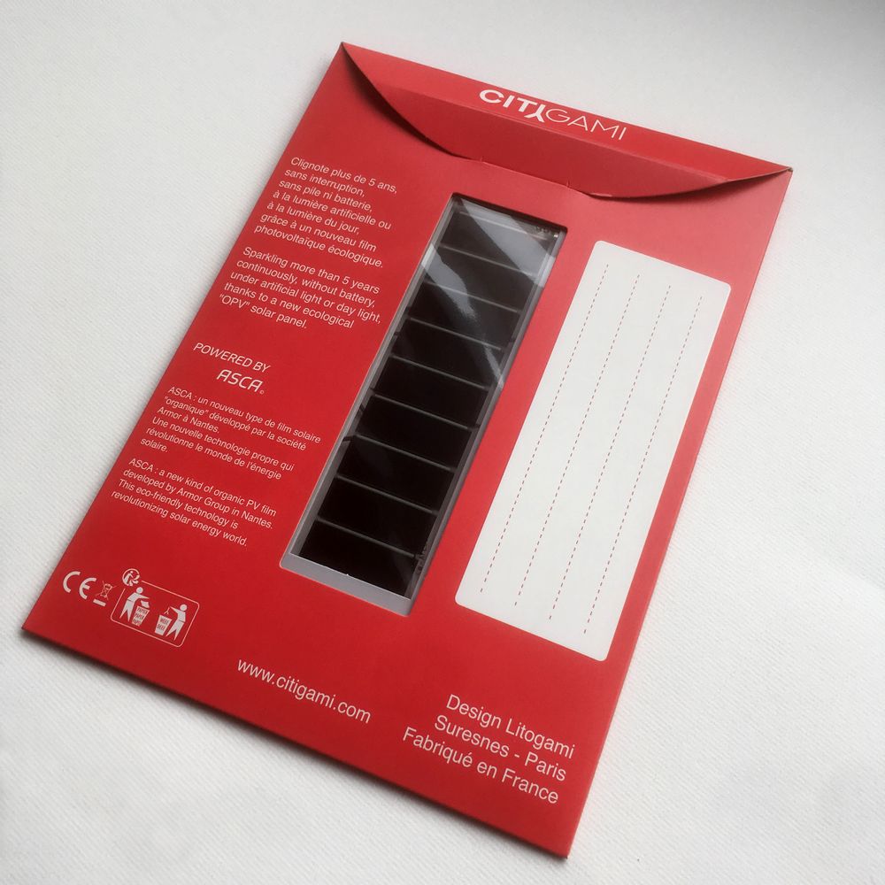 Gifts - CITIGAMI illuminated keepsake card - LITOGAMI