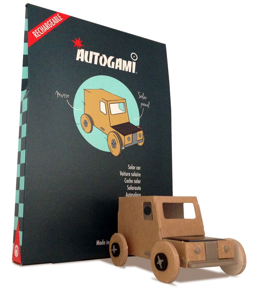 Gifts - Mini Solar Car - Autogami - LITOGAMI