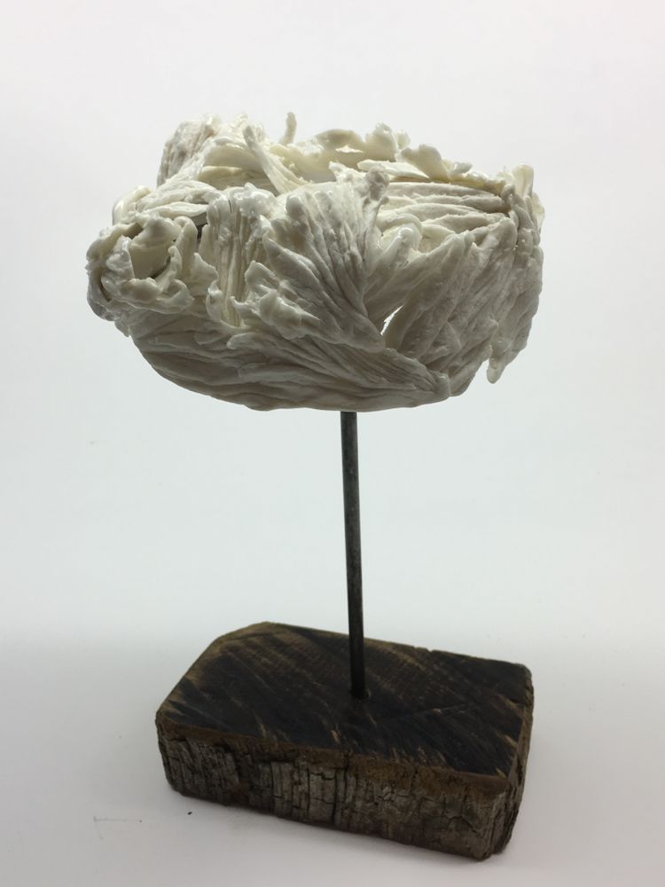 Ceramic - Ceramic Headdress Leaf or Hemp 1/2/3 - PASCALE MORIN - BY-RITA