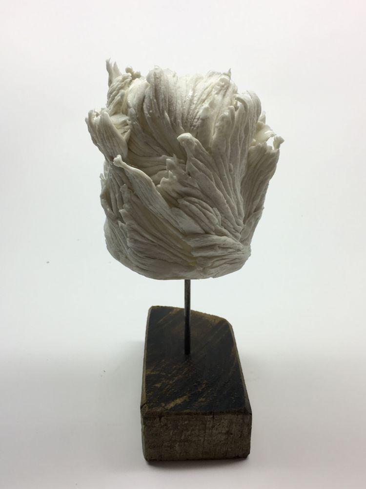 Ceramic - Ceramic Headdress Leaf or Hemp 1/2/3 - PASCALE MORIN - BY-RITA