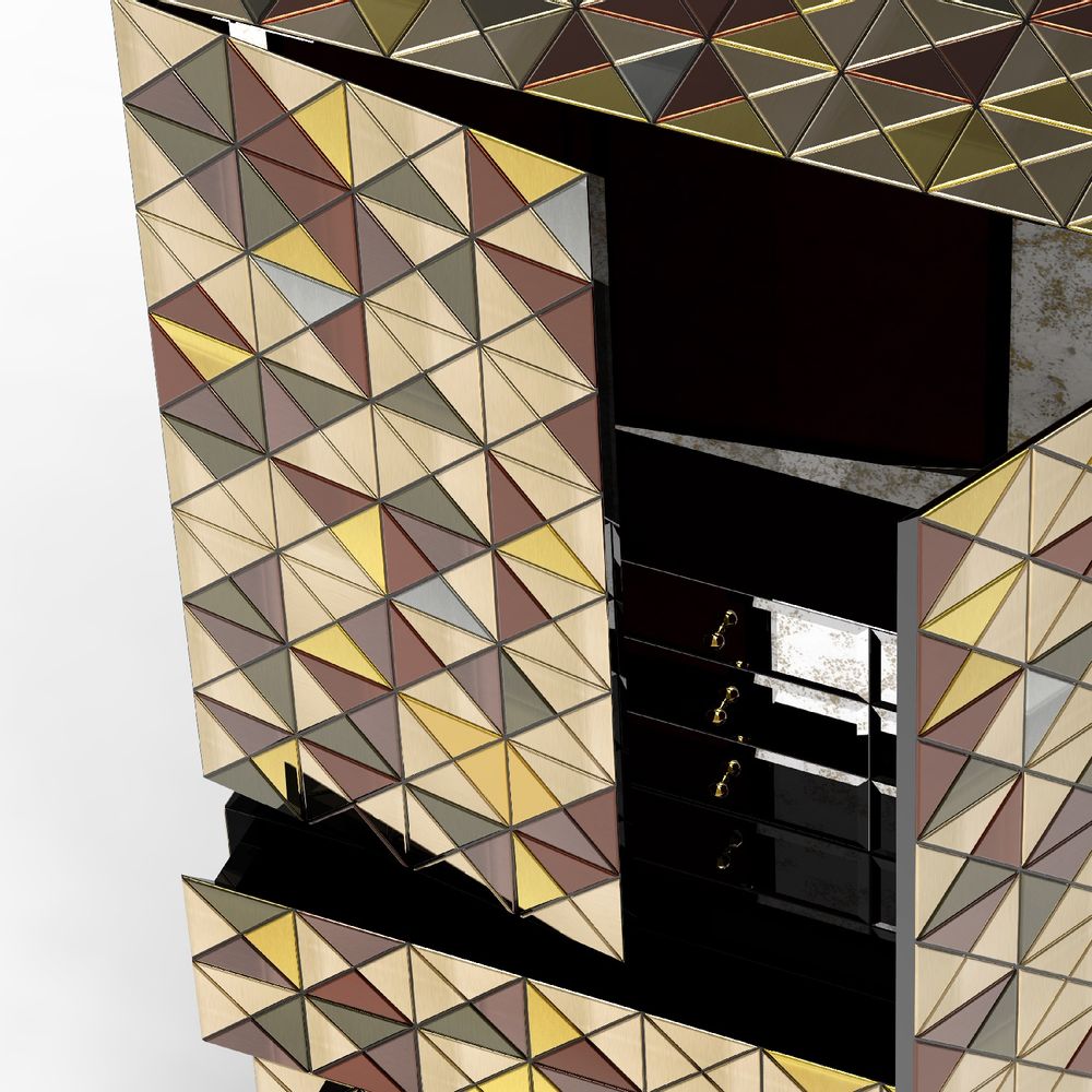 Boîtes de rangement  - Pixel Anodized - BOCA DO LOBO