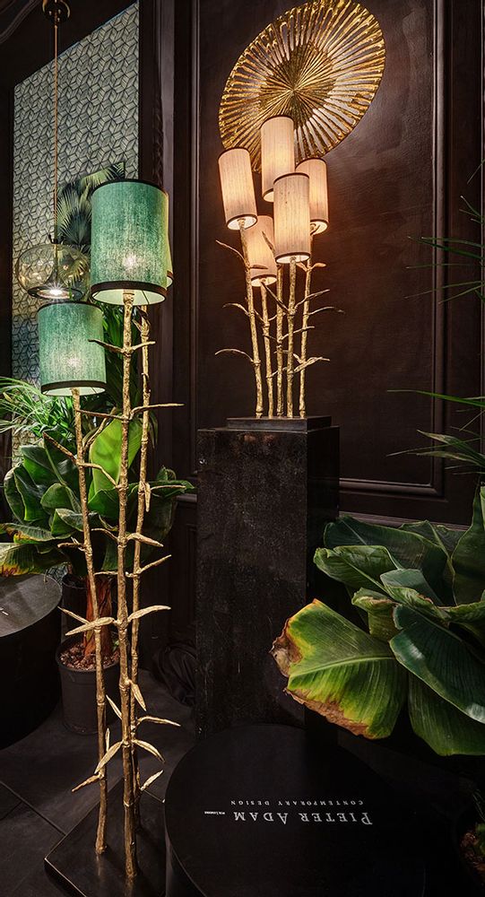 Table lamps - Mysterious Bamboo table lamp - PIETER ADAM