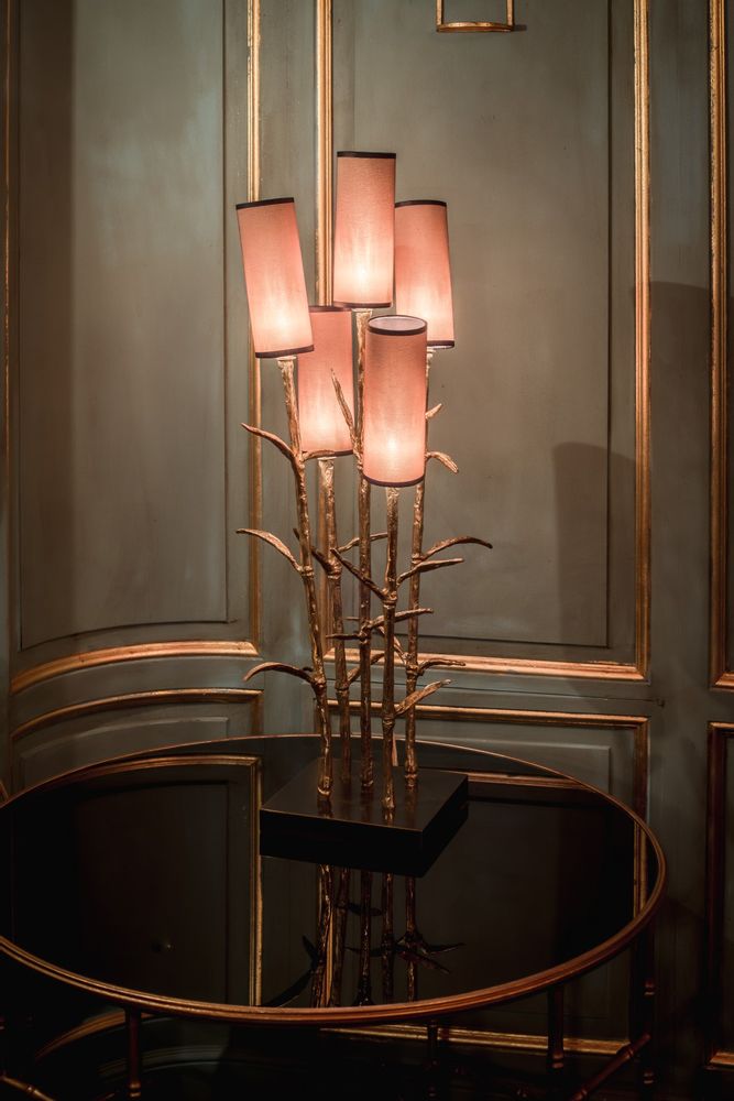 Table lamps - Mysterious Bamboo table lamp - PIETER ADAM