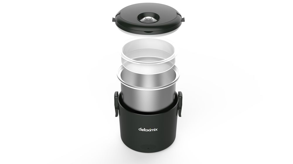 Plats et saladiers - LUNCH BOX CHAUFFANTE DETOXIMIX MEAL. - DETOXIMIX