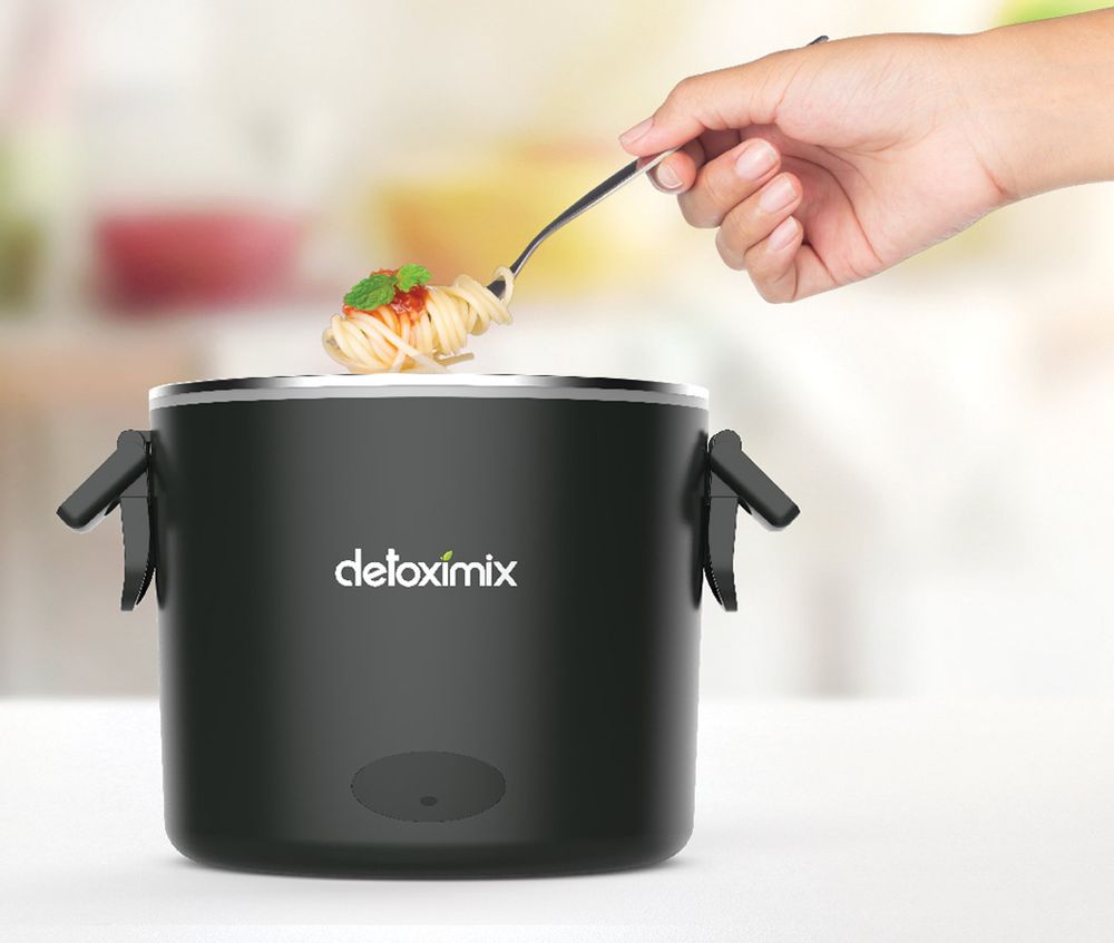 Plats et saladiers - LUNCH BOX CHAUFFANTE DETOXIMIX MEAL. - DETOXIMIX