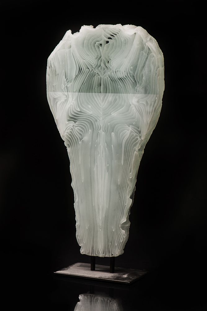 Art glass - MEANDRES - LEPILLEUR MARC