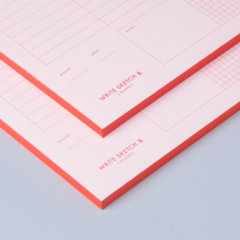 Range-tout - Agenda hebdomadaire - WRITE SKETCH &