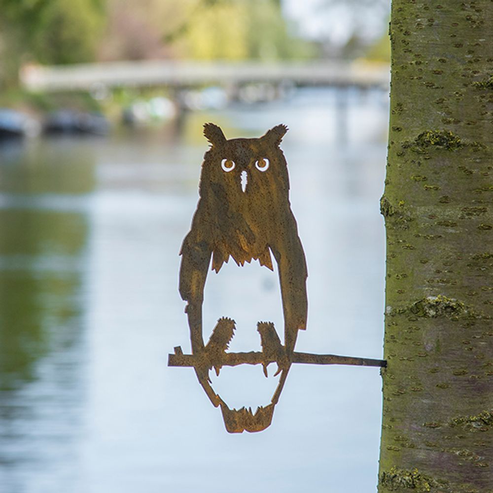 Decorative objects - Metalbird Owl - METALBIRD