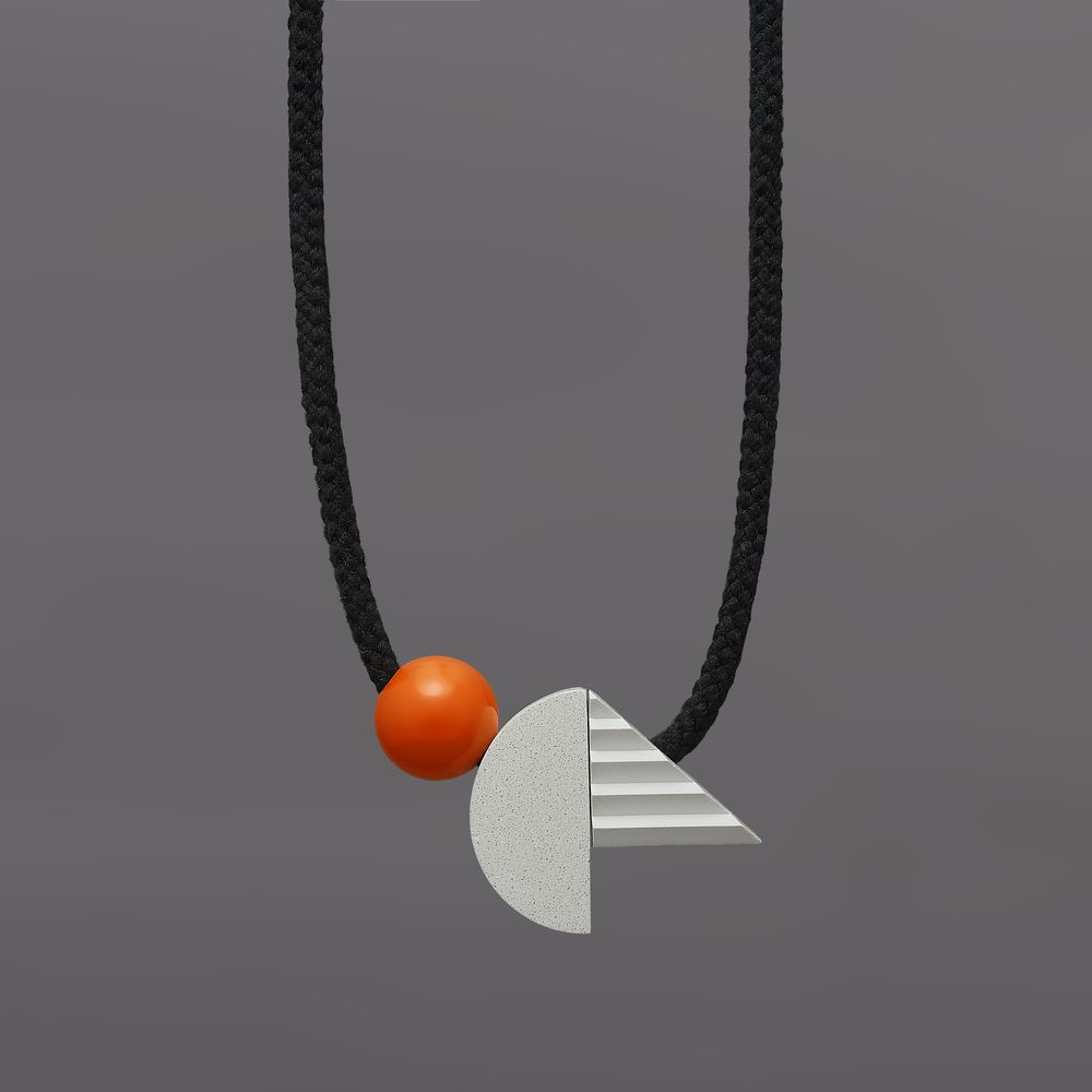 Bijoux - Collier Pop (orange) - ONE WE MADE EARLIER