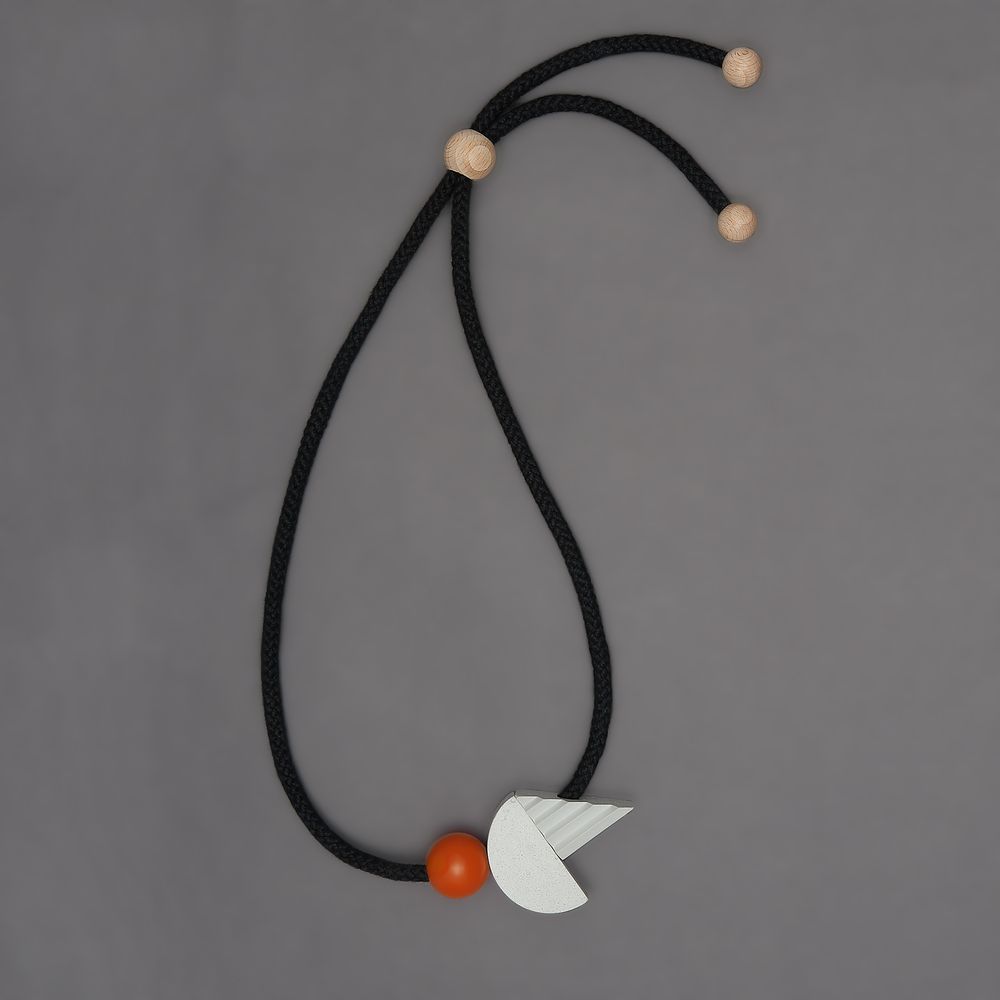 Bijoux - Collier Pop (orange) - ONE WE MADE EARLIER
